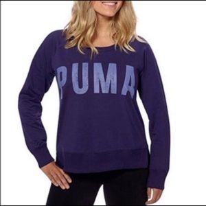 Puma purple sweatshirt NWT